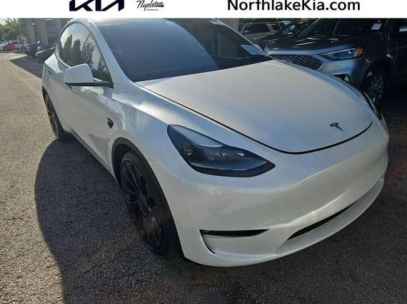 TESLA MODEL Y 2022 7SAYGDEF5NF322762 image
